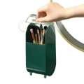 Miniatyrbild 1 av 6: Sminkborste Förvaringslåda Make Up Organizer Pennhållare Skönhet