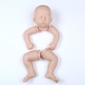 Miniatyrbild 5 av 5: 20 tum reborn Docka DIY manuell färglös form