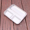 Miniatyrbild 5 av 5: Rostfritt stål Utomhuscamping Square Lunch Box Travel