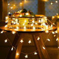 Miniatyrbild 1 av 5: 5 Meter 50 Led Fairy Lights Star House Dekoration Varm