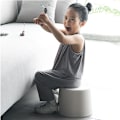Miniatyrbild 6 av 6: PP-pall, lämplig för Pointe-förtjockning japanska för Grey