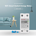 Miniatyrbild 2 av 4: SINOTIMER WDS688 5-60A 230V Smart WiFi Enfas energi