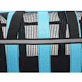 Miniatyrbild 4 av 4: Fyrsidigt Mesh Cat Dog Carrier Bag Color Bar som andas