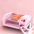 Miniatyrbild 3 av 5: Hushålls elektrisk korvgrill Mini 5 stavar i rostfritt stål