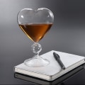Miniatyrbild 6 av 6: Högt borosilikat Cocktailglas För Bar Hjärtformad