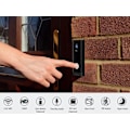 Miniatyrbild 4 av 5: 1PC smart WiFi1080P nätverk trådlös dörrklocka, hög kvalitet
