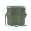 Miniatyrbild 4 av 5: Bärbara Camping Mess Kits 3 i 1 Camping Cookware Cook Set