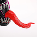 Miniatyrbild 4 av 5: Venom Mask Skräck Kallt Ljus Halloween Mask Led Vuxen