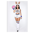 Miniatyrbild 2 av 5: Space Lola Bunny Rabbit Cosplay Kostym Rabbit Bunny Jam L
