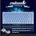 Miniatyrbild 2 av 6: qwert Mekaniskt speltangentbord 18-läges RGB-bakgrundsbelyst USB