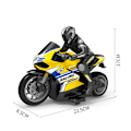 Miniatyrbild 1 av 3: 1:10 Ducati Remote Control Motorcykel 25KM/H 4