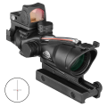 Miniatyrbild 2 av 5: Fire Wolf Acog 4x32 Tactical Optic Kikarsikte Rött Red Triangle