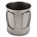 Miniatyrbild 3 av 4: Ultralätt titan kopp utomhus portabel mugg Camping