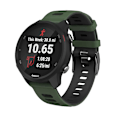 Miniatyrbild 2 av 5: 22 mm för Garmin Vivoactive 4 / Venu 2 Universal Tvåfärgad Red Black