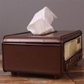 Miniatyrbild 4 av 6: Retro Radio Shape Tissue Paper Box Servettförvaringsbox