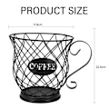 Miniatyrbild 5 av 5: Universal Kaffekapsel Förvaringskorg Kaffekoppskorg
