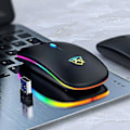 Miniatyrbild 1 av 5: Trådlös optisk mus 2,4 GHz för Windows HP PC Laptop