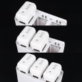 Miniatyrbild 3 av 5: Ocday White 3 In 1 3 Port Batteri Dock Batteriladdare För