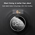 Miniatyrbild 2 av 4: LED Digital Timer För Matlagning Dusch Study Sport Alarm