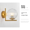 Miniatyrbild 3 av 5: Vägglampa för inomhus, Creative Simplicity Modern Nordic