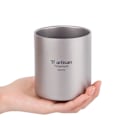 Miniatyrbild 2 av 5: 450 ml isolerad dubbelväggmugg Titan dubbelt lager