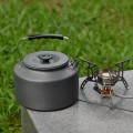 Miniatyrbild 2 av 6: Utomhus Stor Camping Vattenkokare 2L Multifunktionell Legering Stor