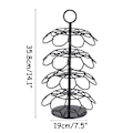 Miniatyrbild 6 av 6: Creative Assembly Praktisk kaffekapslar Tower Stand Pod