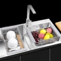 Miniatyrbild 3 av 6: Diskbänk Organizer Justerbar diskbänk torkställning