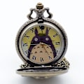 Miniatyrbild 3 av 4: My Neighbour Totoro Dial Quartz Pocket Watch Halsband