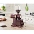 Miniatyrbild 3 av 5: 1st elektrisk kaffebönkvarn, justerbar med flera hastigheter,