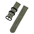 Miniatyrbild 1 av 4: 20 mm grönt nylon watch för Samsung Galaxy Watch