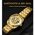 Miniatyrbild 4 av 5: Herr Quartz Armbandsur Man Watch Luminous Date Window