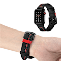 Miniatyrbild 6 av 6: 42/44 mm 38/40 mm rem, lämplig för Apple Watch 1/2/3/4/5/6/7 Black 38/40mm