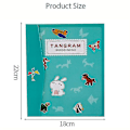 Miniatyrbild 4 av 4: Magnetisk pussel Jigsaw Tangram Thinking Training Game Baby