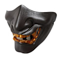 Miniatyrbild 4 av 5: Halloween Prajna Mask Half Face Vuxen Grimas Devil Resin