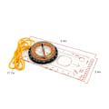 Miniatyrbild 3 av 4: Portabel Mini Precise Compass Praktisk Guider Survival