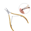 Miniatyrbild 2 av 6: Nagelbandsklippare Nippers Spetsiga nagelbandstrimmer