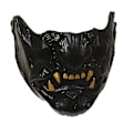 Miniatyrbild 2 av 4: Grimas mörka män och kvinnor halvansikte latexmask