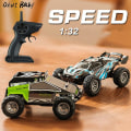 Miniatyrbild 3 av 5: 1:32 Mini High Speed Rc Bil Dual Speed Justering inomhus