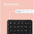 Miniatyrbild 3 av 6: qwert Bluetooth trådlöst minitangentbord 22 tangenter Numerisk