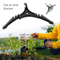 Miniatyrbild 4 av 5: Utomhuscamping platt gastankfäste Fast basplast