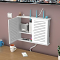 Miniatyrbild 1 av 3: Trådlös Wifi Router Förvaringsbox, Trådfäste Väggmonterad