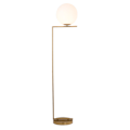 Miniatyrbild 2 av 4: Glaskula Golvlampa Stativ Lampa Personlighet Sovrum Sängbord