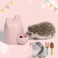 Miniatyrbild 4 av 6: Vattenkokare för husdjur, vertikal keramisk tyst vattenmatare Pink