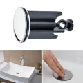 Miniatyrbild 3 av 5: Universal handfat för badrum 40 Mm, Krom avloppsplugg, tillverkad