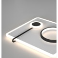 Miniatyrbild 3 av 4: Nordic Ceiling Lamp Atmospheric Vardagslampa Sovrum