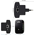 Miniatyrbild 2 av 5: Wi-Fi Range Extender/Wi-Fi Booster/Wi-Fi Repeater trådlös
