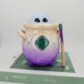 Miniatyrbild 1 av 5: Zysd Magic Mixies Magical Misting Cauldron With Magic Stick Blue