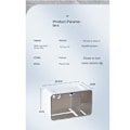 Miniatyrbild 2 av 6: Bensen + PET Tissue Box, Lämplig för toalettfri stansning
