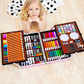 Miniatyrbild 4 av 6: 145 ST Kid Draw Set Färgpenna Crayon Akvarellpennor